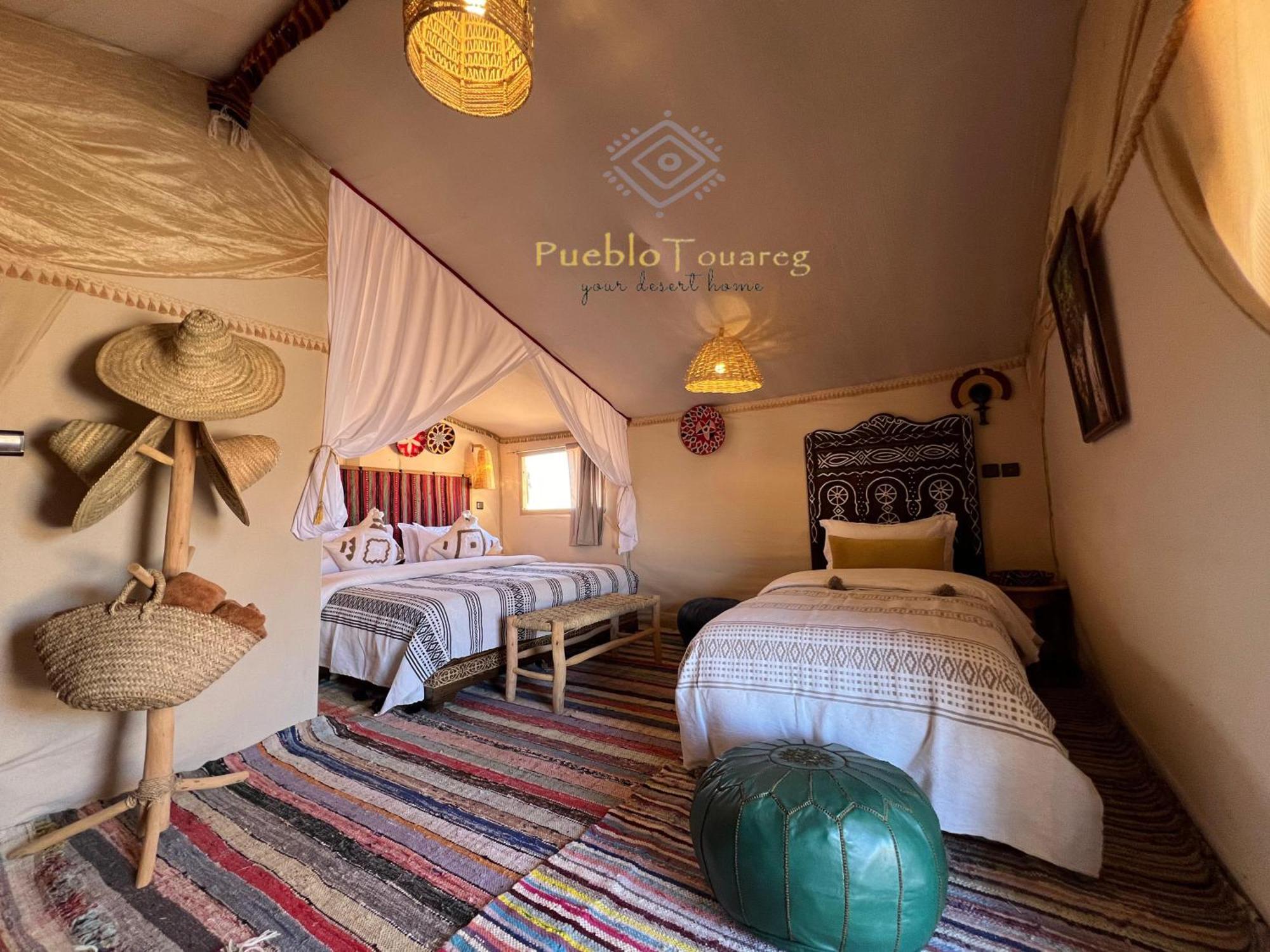 Pueblo Touareg - Private Tents Merzouga Eksteriør billede