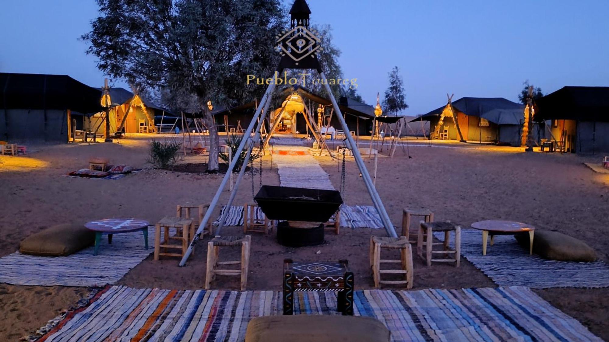 Pueblo Touareg - Private Tents Merzouga Eksteriør billede