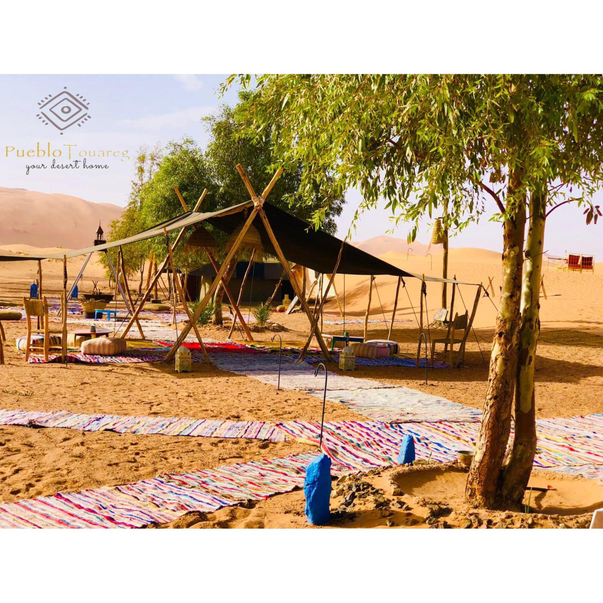 Pueblo Touareg - Private Tents Merzouga Eksteriør billede