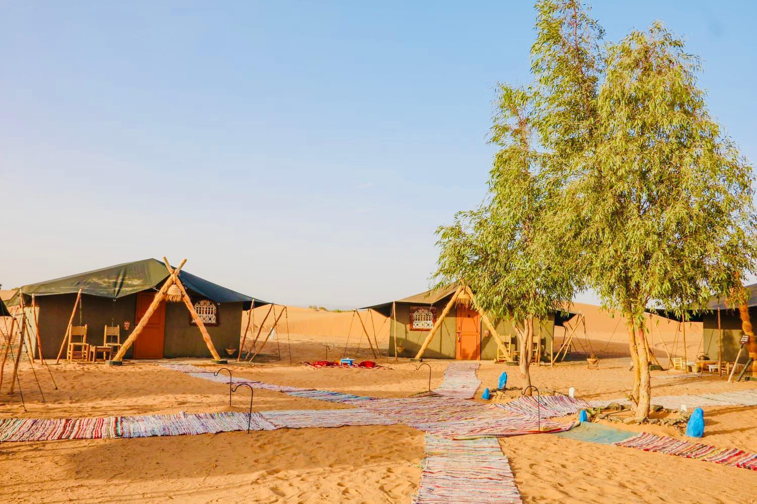 Pueblo Touareg - Private Tents Merzouga Eksteriør billede