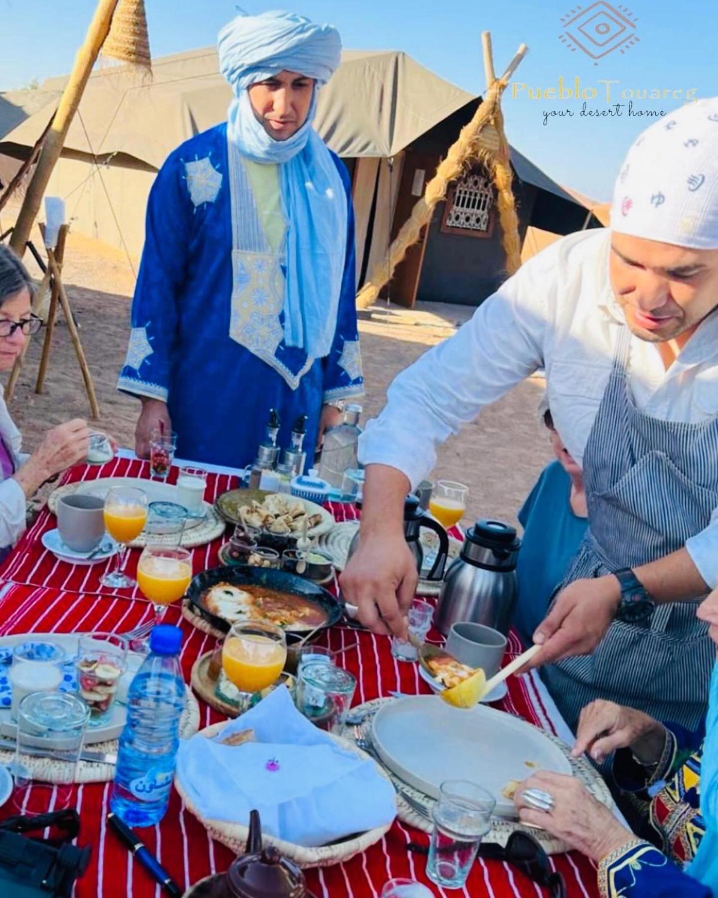 Pueblo Touareg - Private Tents Merzouga Eksteriør billede