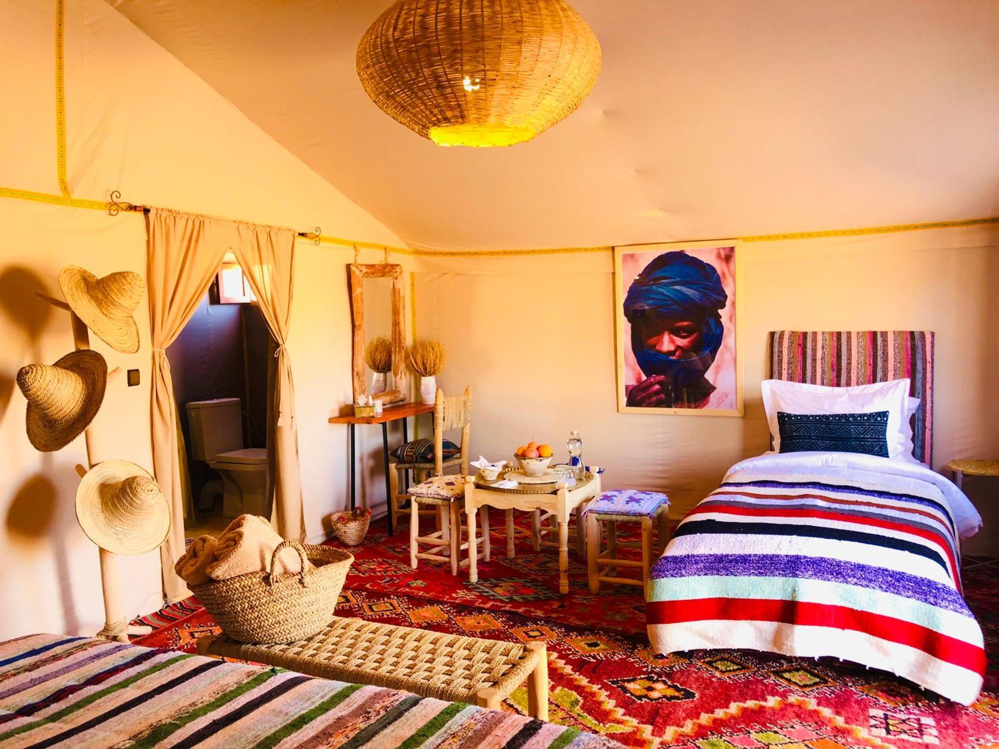 Pueblo Touareg - Private Tents Merzouga Eksteriør billede