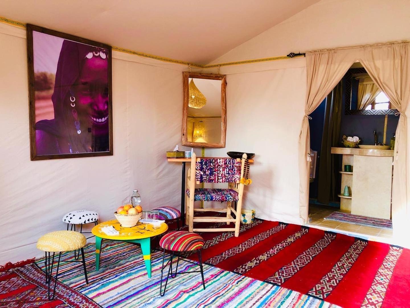 Pueblo Touareg - Private Tents Merzouga Eksteriør billede